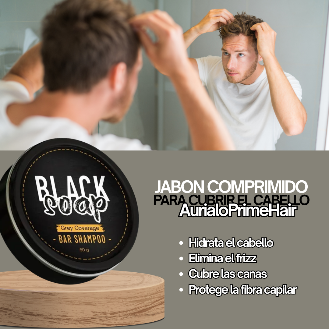 Aurialo PrimeHair™ - Di adiós a las canas sin tintes! | 1+1 GRATIS!