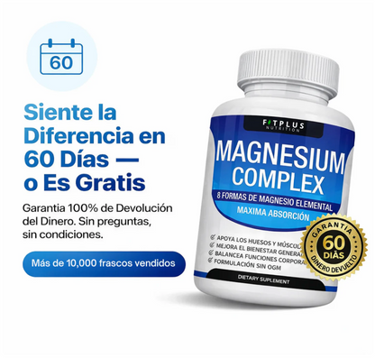 Toplux Magnesium Complex 8 Essential Magnesium Supplement 1000mg