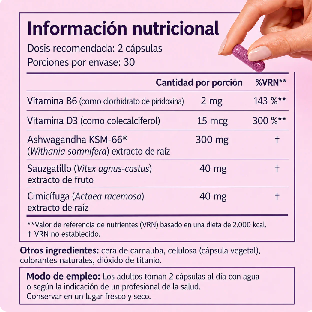 Suplemento menopausia