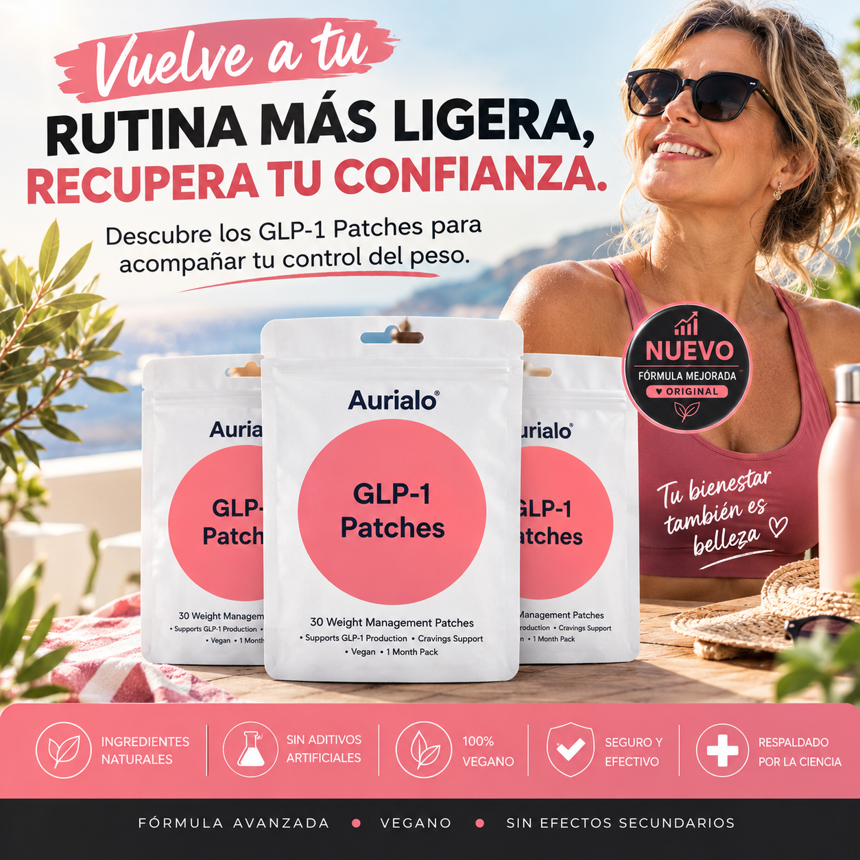 Parches de Control de Peso  – Apoyo Natural y Discreto para un Estilo de Vida Saludable