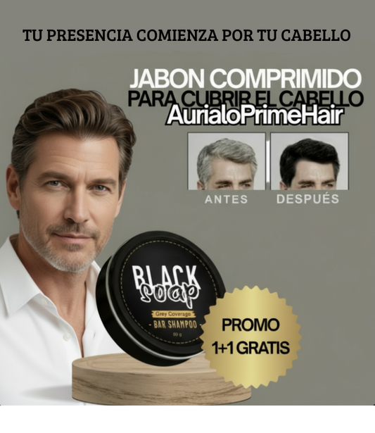 Aurialo PrimeHair™ - Di adiós a las canas sin tintes! | 1+1 GRATIS!
